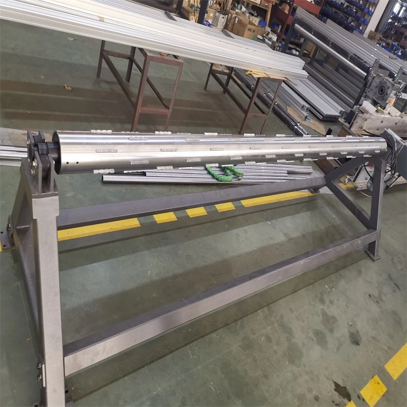 Conveyor Belt Winding And Unwinding Device