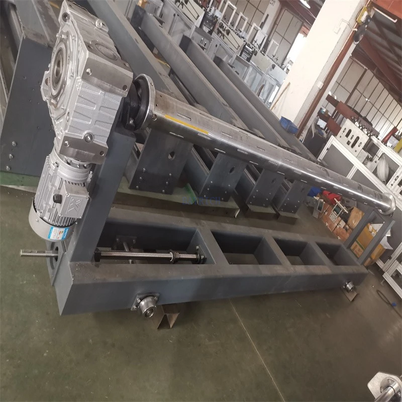 Conveyor Belt Winding And Unwinding Device