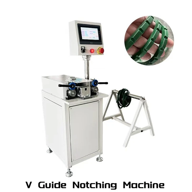 V Guide Notching Machine